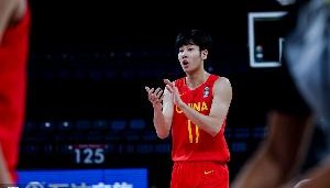 继续加油！张博源U19男篮世界杯场均得到14.7分5.1板1.1助1.4断